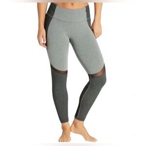 CALIA Inspire 7/8 length Gray/Dark Gray with Sheer Detail above knee - SMALL